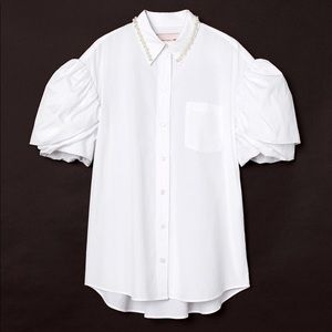Simone Rocha X H&M Oversized Cotton Shirt